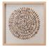 Riviera Framed Wall Art, Beige Simnia Shell by Jamie Young