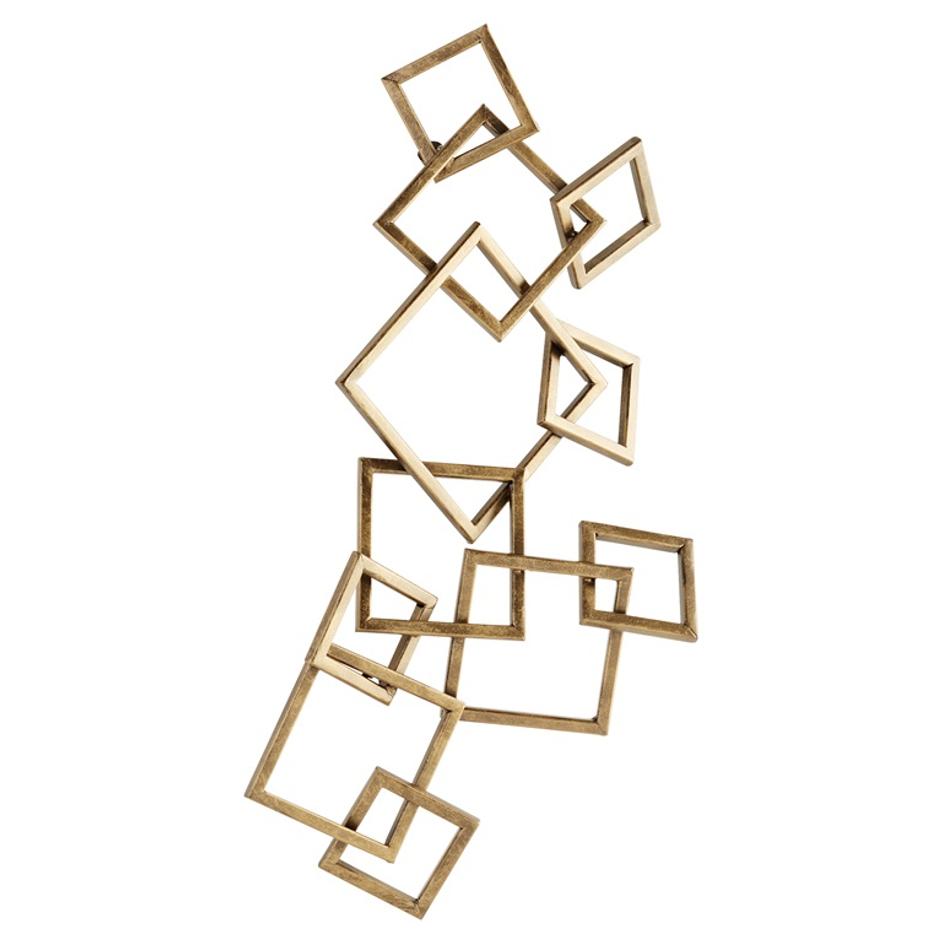 Soft Symphony Wall Decor | Antique Brass by Cyan Design