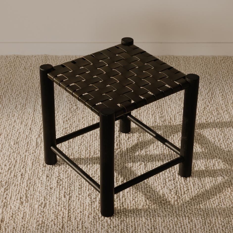 Selby Stool Olive by Moes Home