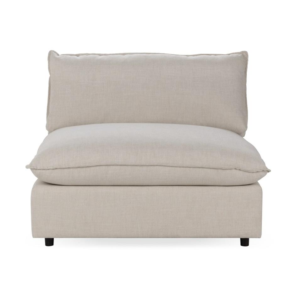 Caplan Upholstered Armless Chair Dawn by Classic Home