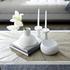 Purezza Vase in White by Cyan Design