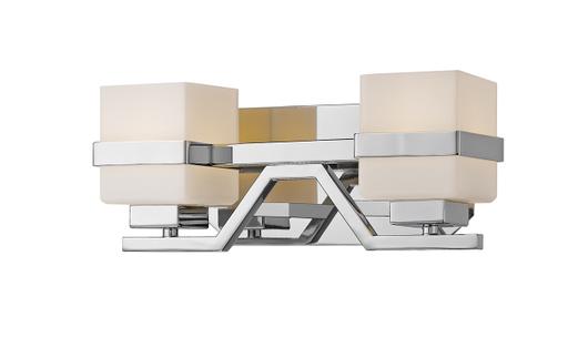 Ascend  2 Light Vanity  in Chrome  Finish by Z-Lite