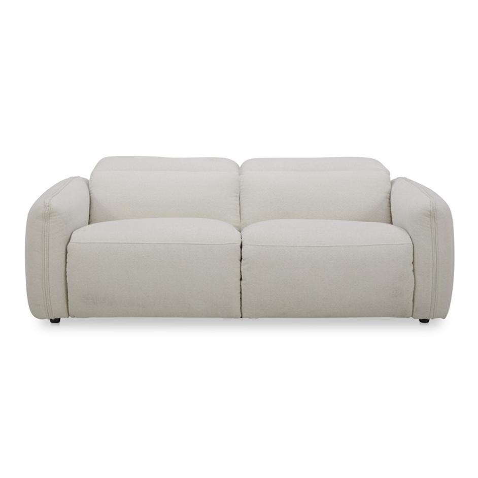 ELI POWER RECLINER SOFA WARM WHITE by Moes Home