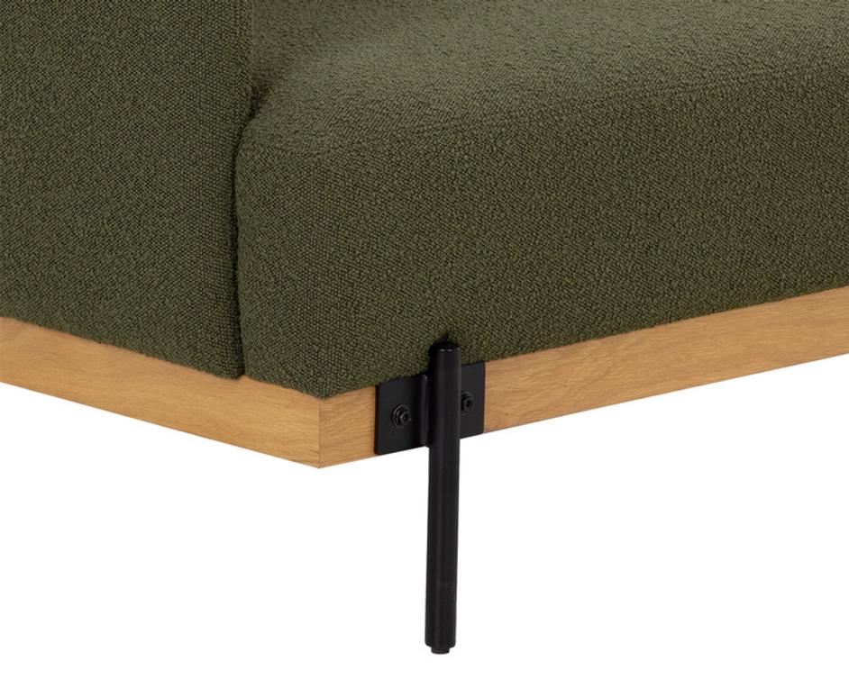 SAUL SOFA - COPENHAGEN OLIVE by Sunpan