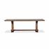 Ashwin Dining Table in Brown Oak by FOUR HANDS