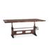 Manchester 84-Inch Adjustable Reclaimed Teak Wood Dining Table by Home Trends & Design