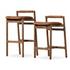 Baden Stool In Haven Tobacco In Bar by FOUR HANDS