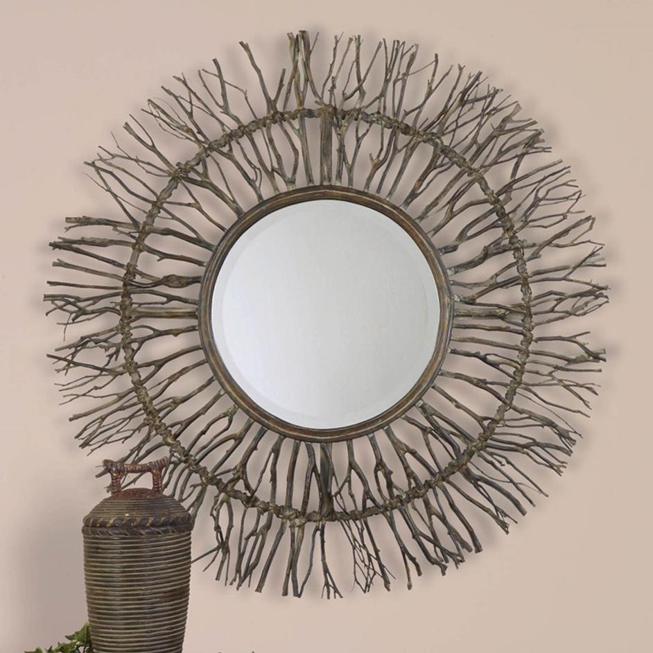Josiah Woven Mirror  by Uttermost