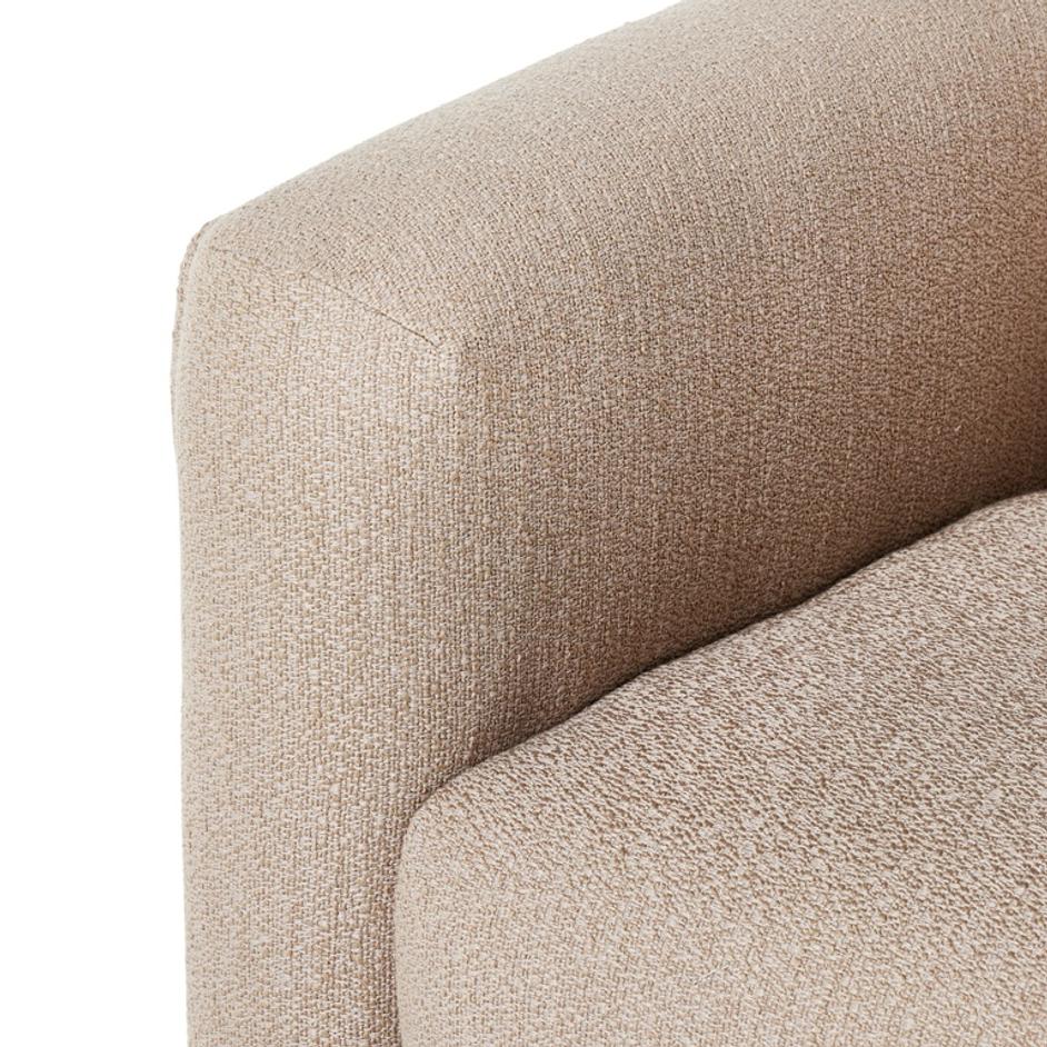 Wellborn Swivel Chair In Kerbey Camel by FOUR HANDS