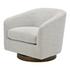 OSCY SWIVEL CHAIR SPLASHED WHITE by Moes Home