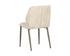 CLINTON DINING CHAIR - BRONZE - BRAVO CREAM by Sunpan