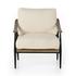 Kennedy Chair In Kerbey Ivory by FOUR HANDS