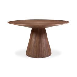 OTAGO DINING TABLE 54in ROUND WALNUT by Moes Home