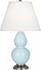 Baby Blue Small Double Gourd Accent Lamp by Robert Abbey