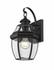 Westover 1 Light Outdoor Wall Sconce in Black Finish by Z-Lite