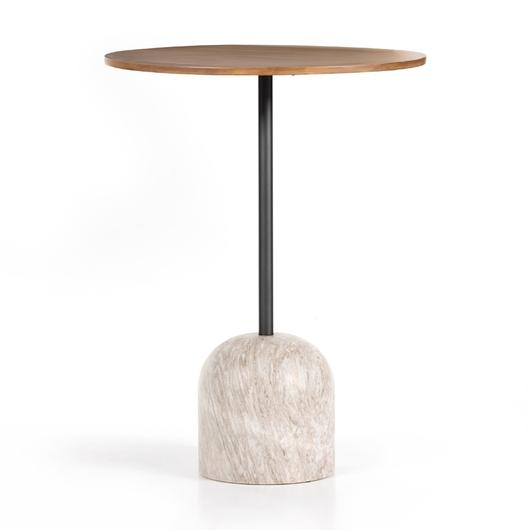 Fay Bar Table In Dark Natural Oak In Bar by FOUR HANDS