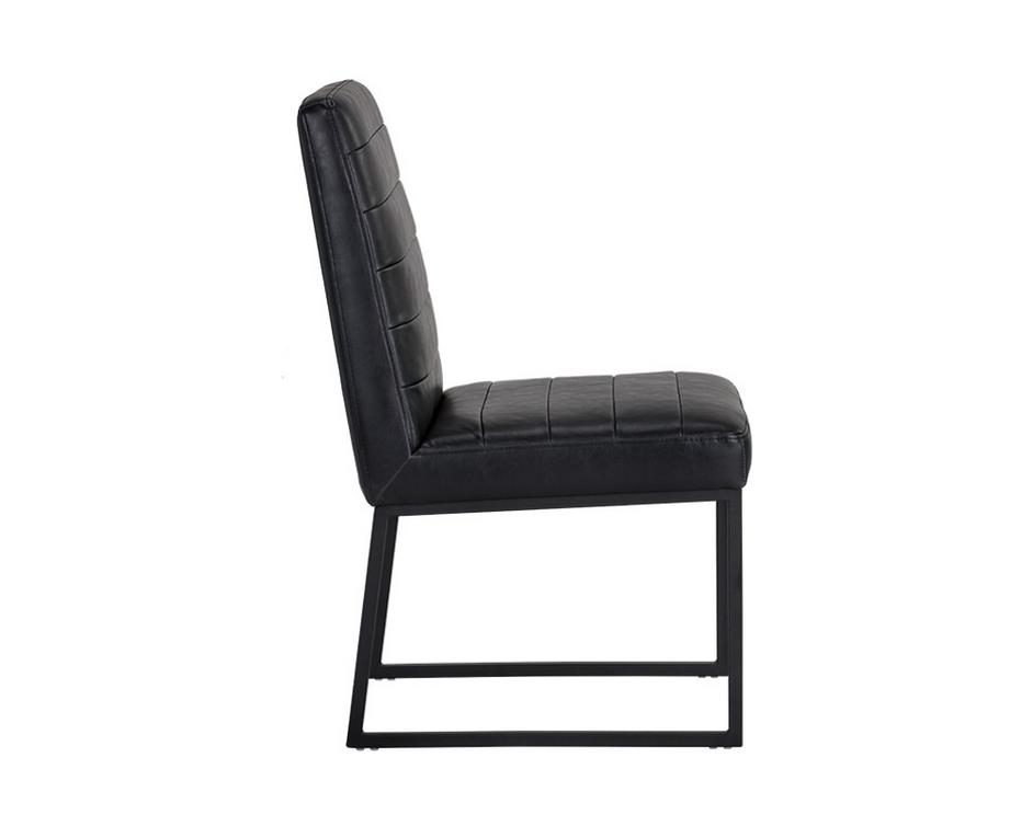 Spyros Dining Chair - Coal Black by Sunpan