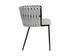 Sarai Dining Armchair - Belfast Heather Grey by Sunpan