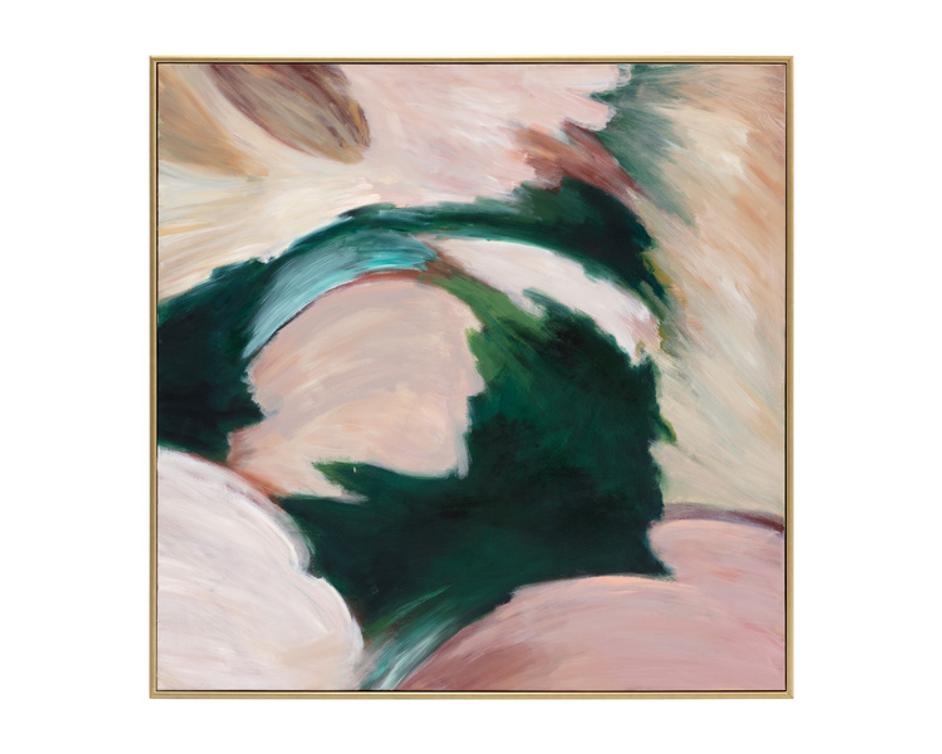 WILD ONES (SET OF 2) - 48" X 48" - GOLD FLOATER FRAME by Sunpan