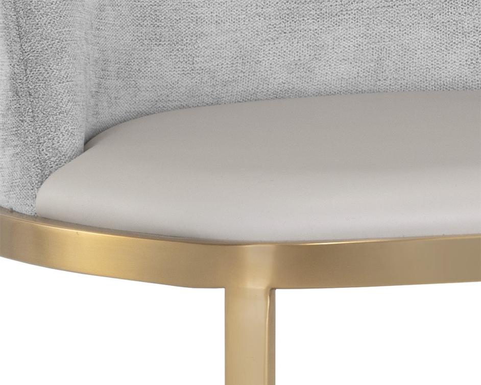 DOVER COUNTER STOOL - NAPA STONE / POLO CLUB STONE by Sunpan