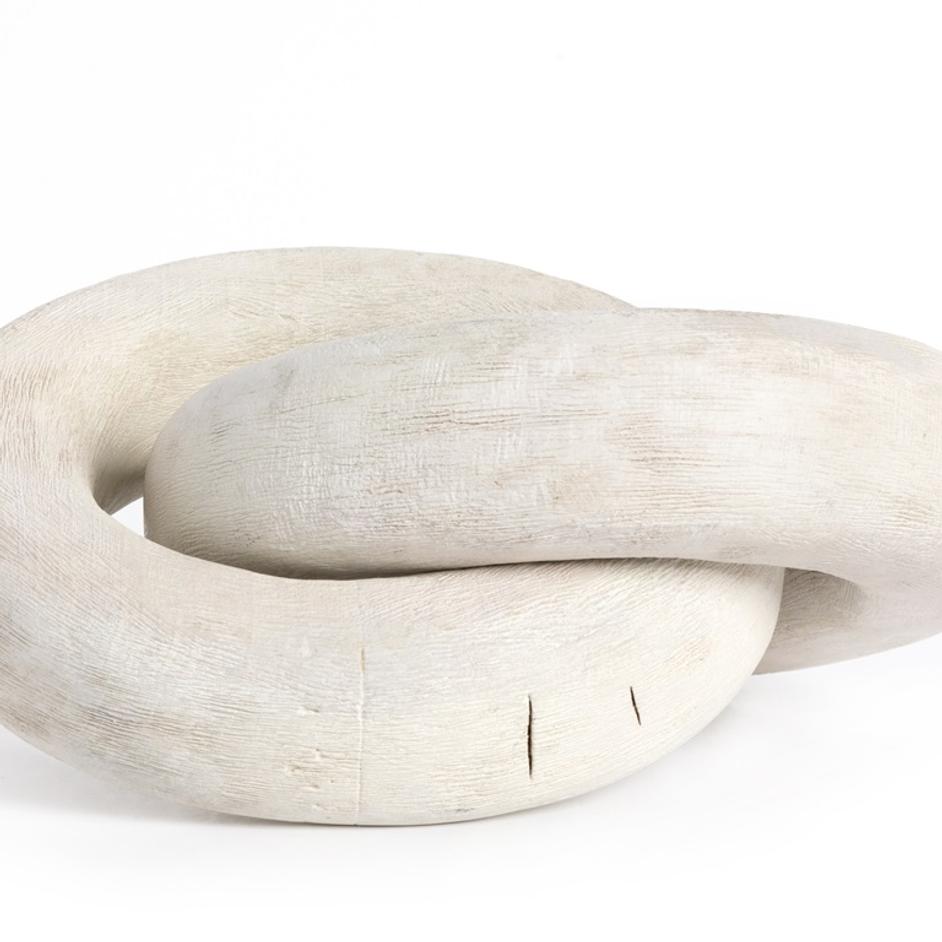 Reclaimed Wood Knot In Ivory by FOUR HANDS