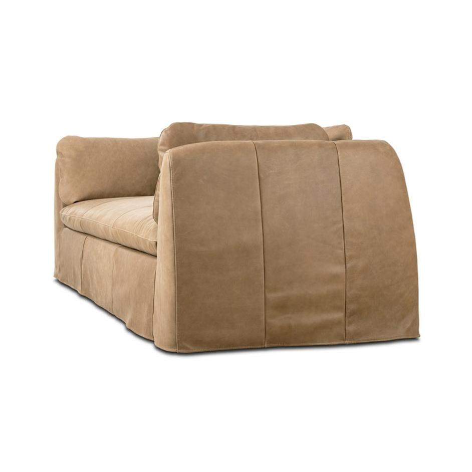 Iggy Slipcover Sofa-98" In Palermo Drift And Sienna Brown by Four Hands