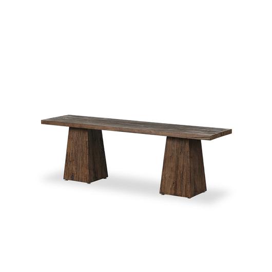 Atlas Console Table in Smoked Alder' by FOUR HANDS