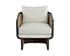OLBIA LOUNGE CHAIR - LOUIS CREAM by Sunpan