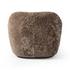 Julius Swivel Chair - Taupe Shearling by Four Hands