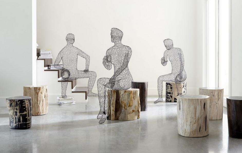 Crazy Wire Lounging Male by PHILLIPS COLLECTION