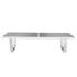 Henry PLATFORM BENCH - 5 FEET - SILVER by LeisureMod