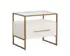 VENICE NIGHTSTAND - OYSTER SHAGREEN by Sunpan