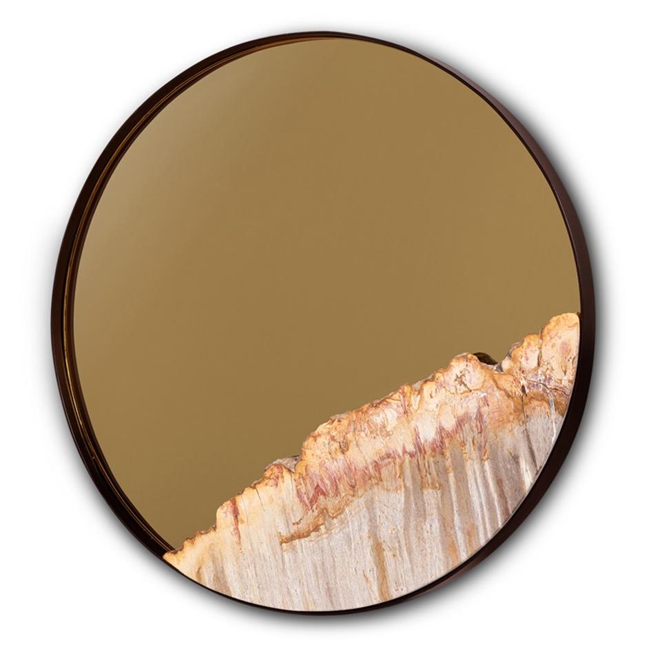 Darby Round Mirror by Urbia Imports