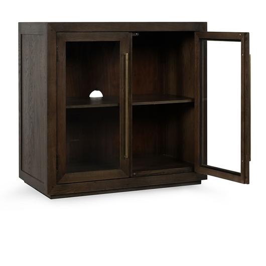 Bradley Oak Wood 2Dr Cabinet Landmark Brown by Classic Home