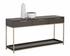 Rebel Console Table With Drawers - Gold - Charcoal Grey by Sunpan