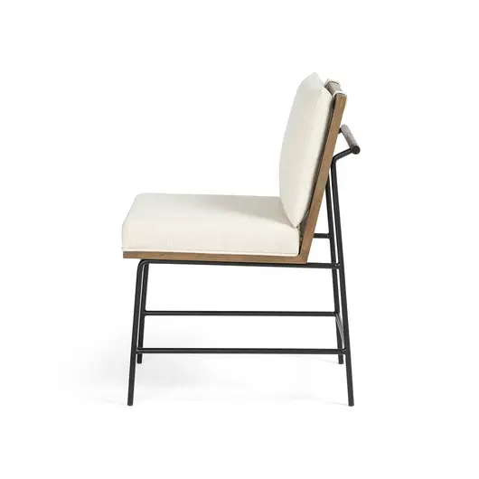 Crete Dining Chair-Savile Flax by FOUR HANDS