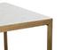Evert Coffee Table - High - White by Sunpan