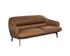 ARMANI SOFA - COGNAC LEATHER by Sunpan