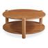 Olsen Coffee Table Vintage Brown by Moes Home