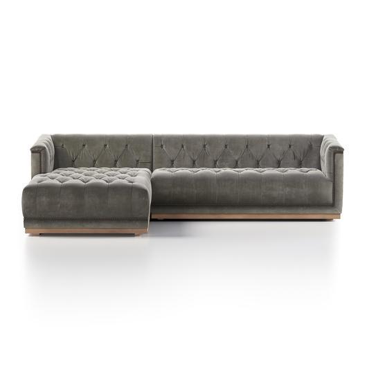 Maxx 2Pc Laf Sectional In 109 In Sapphire Brch by FOUR HANDS