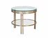 ANDROS END TABLE - ANTIQUE BRASS by Sunpan