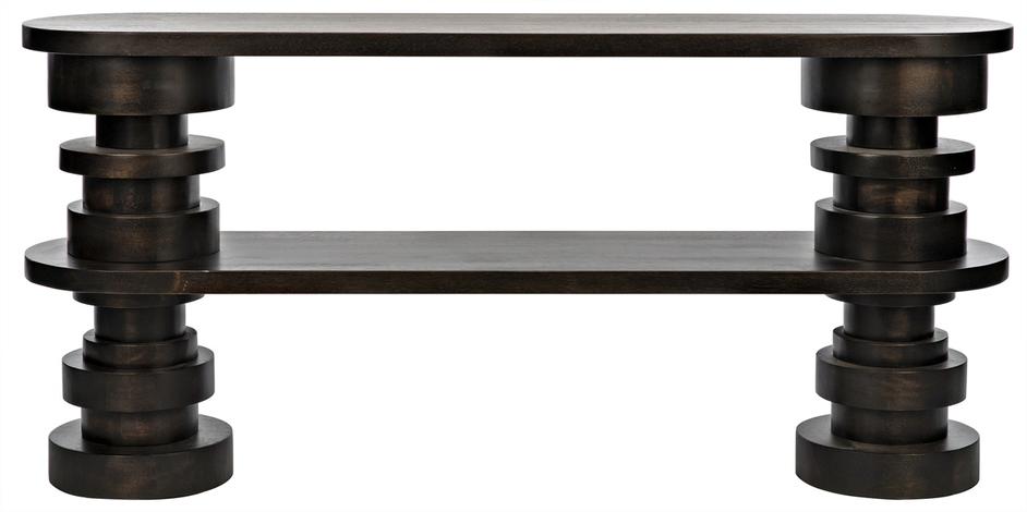 Fuller Console in Ebony Walnut Finish by Noir Furniture