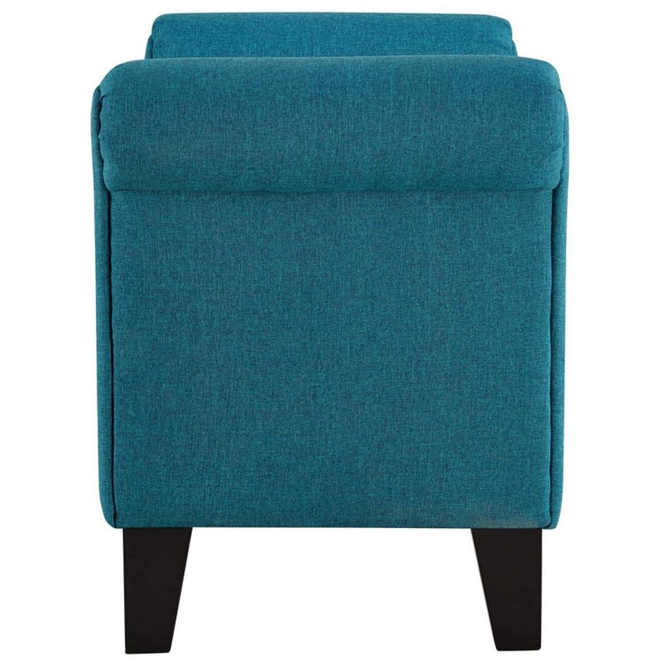 Rimer Bench In Teal by Modway Furniture
