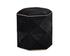 Ashanti Storage Ottoman - Gold - Black by Sunpan
