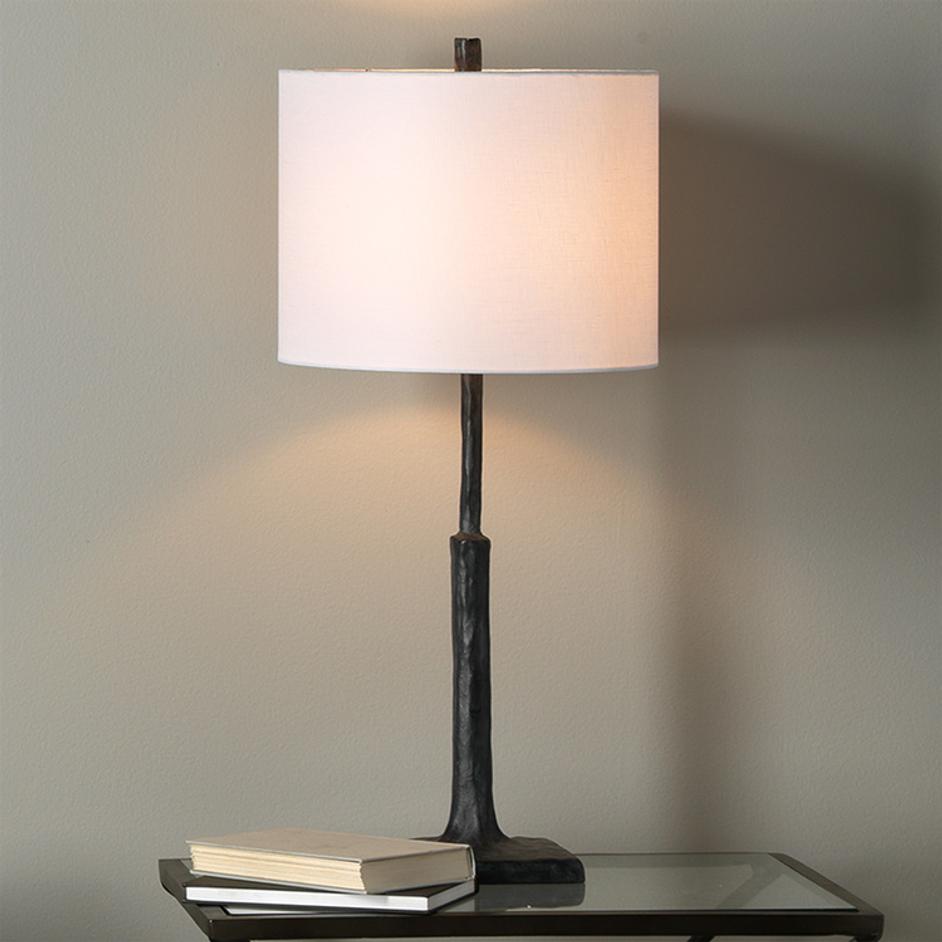 Humble Table Lamp with Linen Shade by Jamie Young