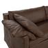 Cassiano Leather Slip Cover Sofa El Paso by Classic Home