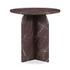 Briley Marble Round Accent Table Small by Classic Home