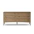 Maggie 6 Drawer Dresser - Aged Smoked Oak Resawn by Four Hands
