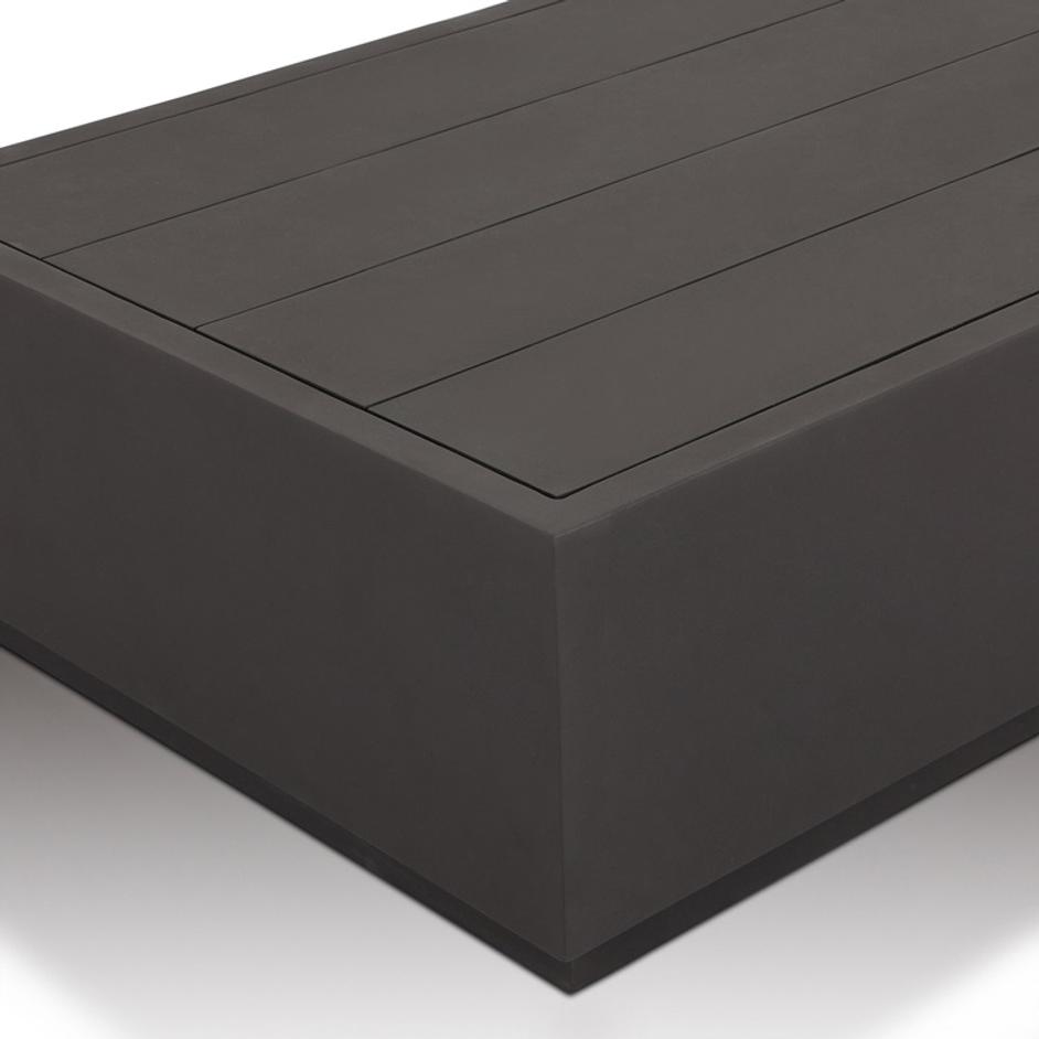 Messo Outdoor Metal Coffee Table - Bronze by Four Hands