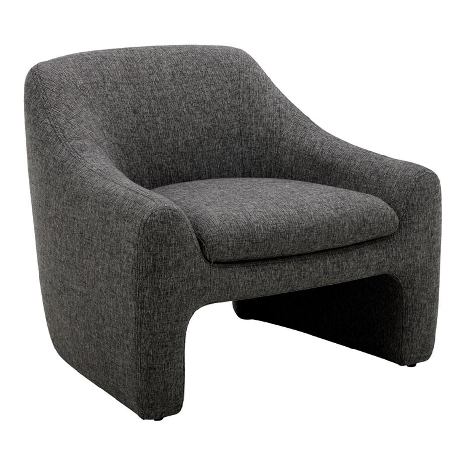 KENZIE ACCENT CHAIR SHADOWED GREY by Moes Home